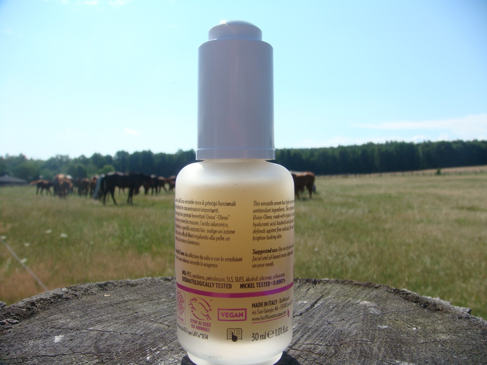 Antyoksydacyjne serum do twarzy Biofficina Toscana - Opinia